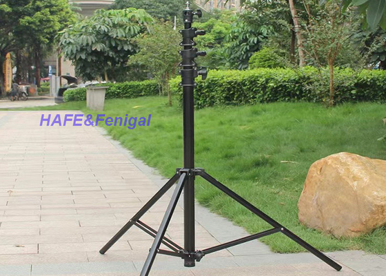 1.9 - 3.8 M Metal  Light Stand Adjustable Height Tripod For Light Accessories