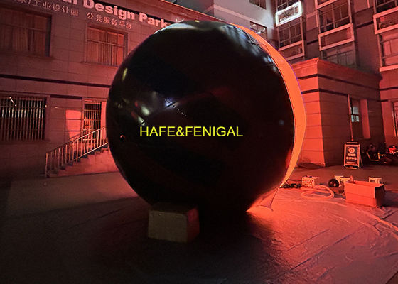3.6KW Spherical RGB LED Film Balloon Light With 5m Diameter DMX Control