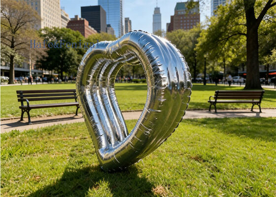 Customizable Inflatable Heart Shape Decoration with Logo for Stunning Visual Impact