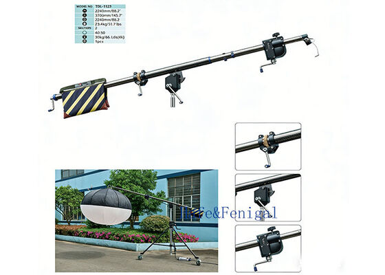 Cinema-Grade & Industrial Telescoping Stands: TDL for Film Lights, TDM for Work Lighting