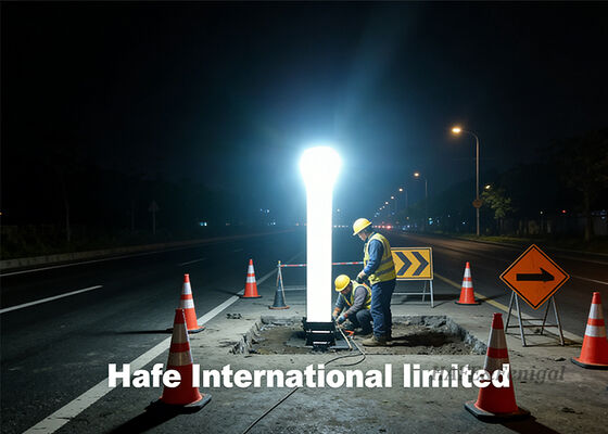 5-Meter Outdoor Emergency Inflatable Lighting Tower For Nighttime Construction And Rescue