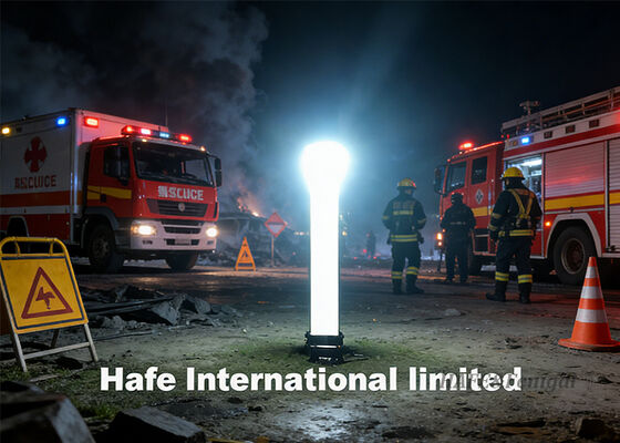 5-Meter Outdoor Emergency Inflatable Lighting Tower For Nighttime Construction And Rescue