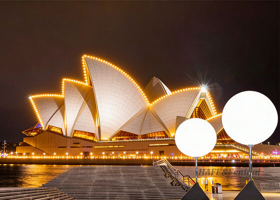 Pearl 200W LED Balloon Light, Height 0.9m To 1.6m Suitable For Event Lighting And Decoration