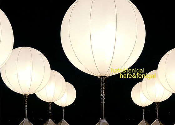 RGBW LED 400W Events Lighting Balloon Lights with DMX Control And Custom Branding