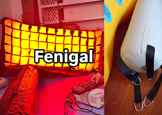 L70cm Pad LED CCT 720W Balloon Light With Egg Crate For Film Video Production