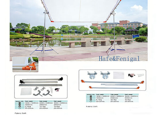 قاب‌های بزرگ اسکریمی سری THD & THE & THF: اندازه‌های 1.8 متر تا 3.6 متر برای پخش نور و کنترل روشنایی