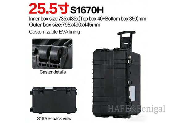 قاب محافظ ابزار تجهیزات پلاستیکی قاب ضد آب اسفنج قاب ضد ضربه