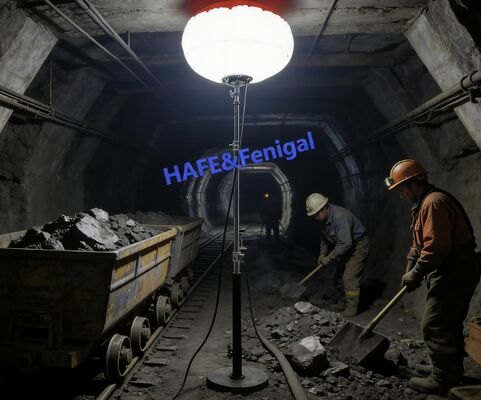 نور بادکنک ایمنی و نجات 400 ولت 70×40 سانتی متر روشنایی اضطراری قابل حمل برای انتشار سریع