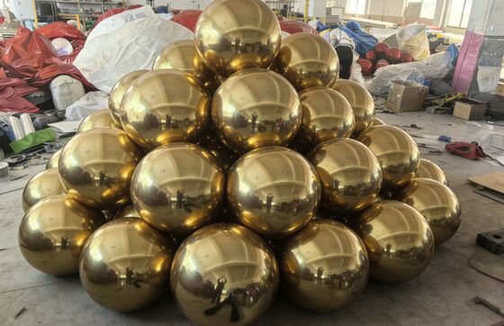 Gold Inflatable Mirror Ball – 2m for Weddings & Luxury Private Events