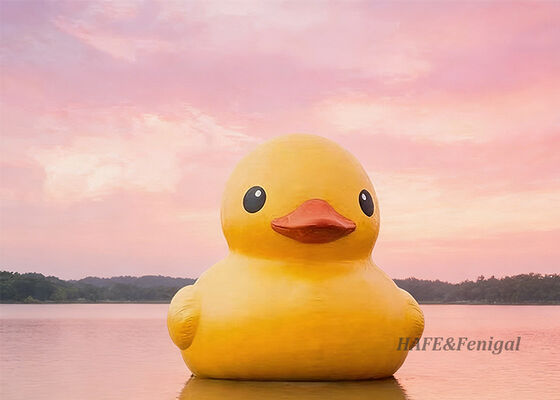 اردک های زرد کارتون قابل انفجار مناسب پارک های بیرونی هستند و می توانند در آب استفاده شوند