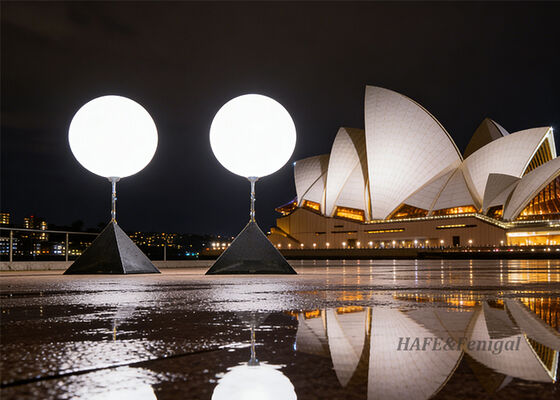 چراغ بادکنکی LED مروارید 200 وات، ارتفاع 0.9 متر تا 1.6 متر مناسب برای نورپردازی و تزئین رویدادها